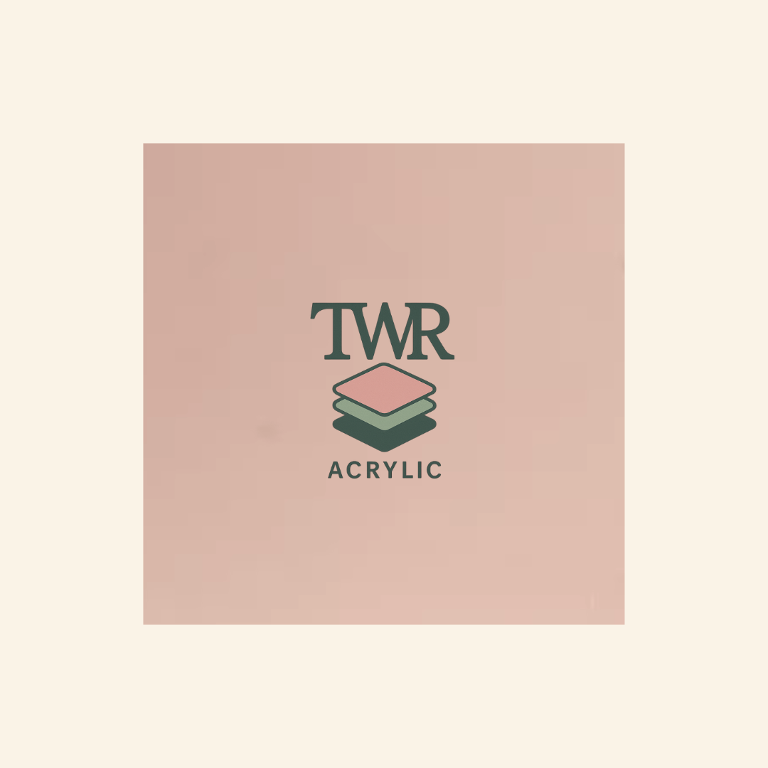 Plaster Pink Dual-Sided Gloss / Matte Cast Acrylic Sheet (3mm)