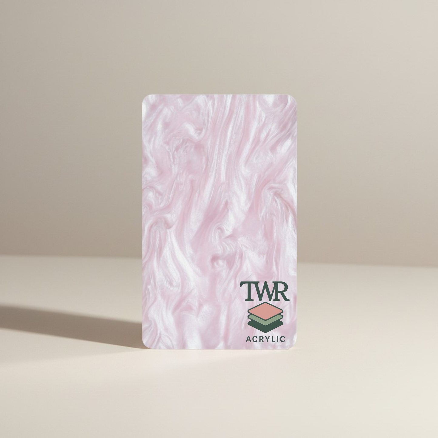 Blush Pink Pearl Cast Acrylic Sheet (3mm)
