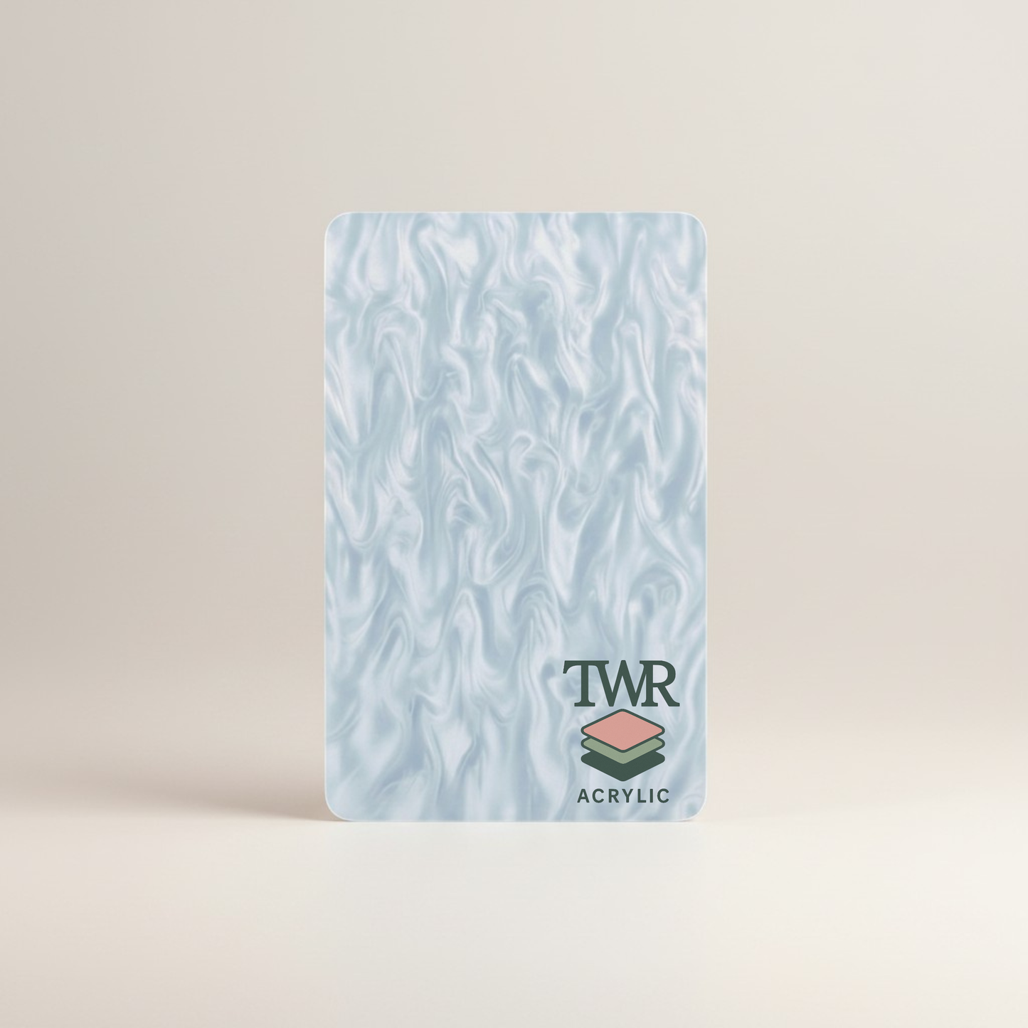 Powder Blue Pearl Cast Acrylic Sheet (3mm)