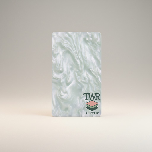 Sage Green Pearl Cast Acrylic Sheet (3mm)