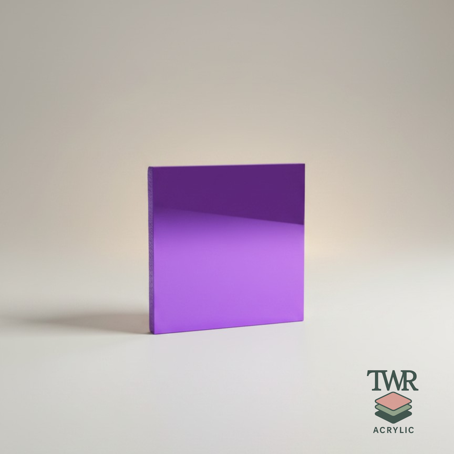 Purple Mirror Extruded Acrylic Sheet (3mm)