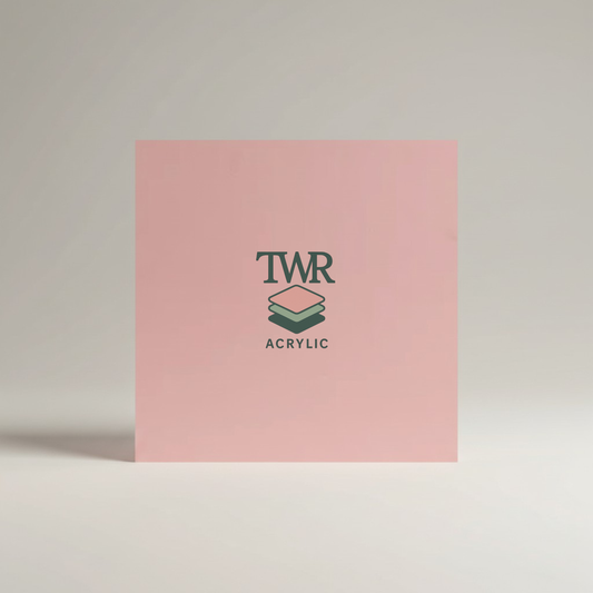 Rosy Cheeks Dual-Sided Gloss / Matte Cast Acrylic Sheet (3mm)