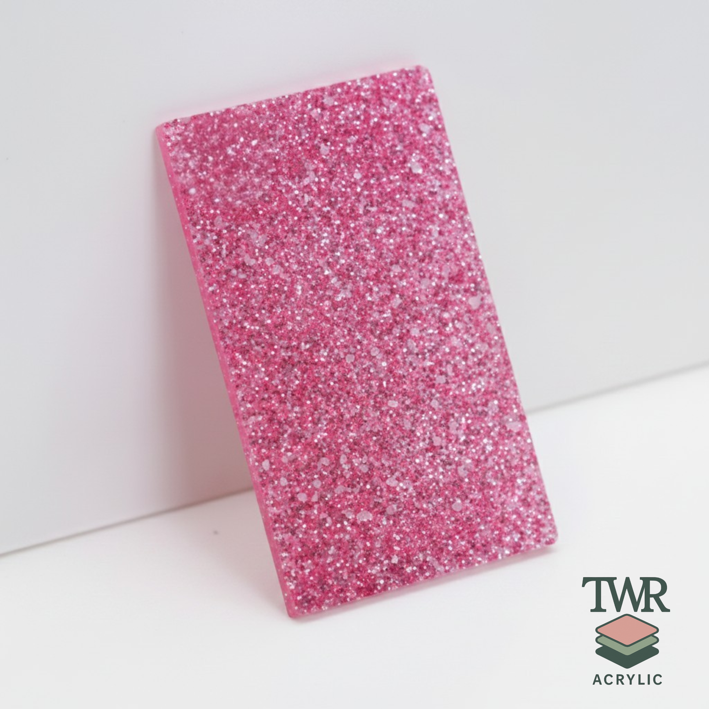Rosé Glitter Acrylic Sheet (3mm)