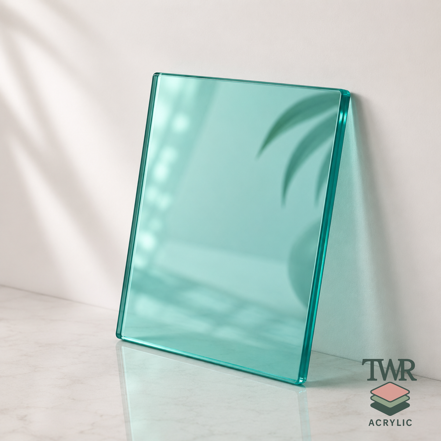 Sea Glass Translucent Cast Acrylic Sheets (3mm) Gloss Finish