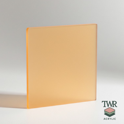 Seville Translucent Cast Acrylic Sheets (3mm) Dual Sided Matte/Gloss Frosted Finish