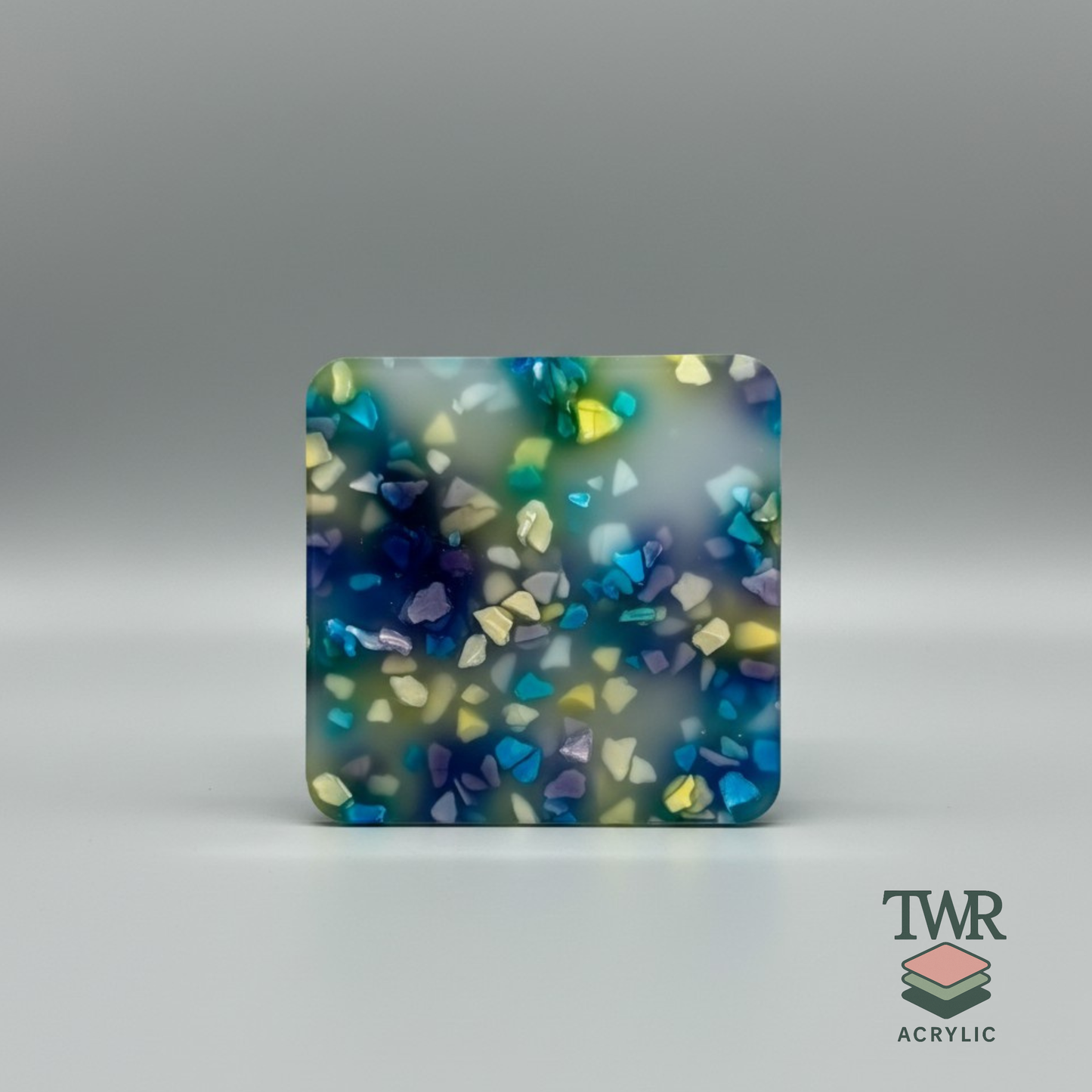 Deep Reef Terrazzo Cast Acrylic Sheet (3mm)