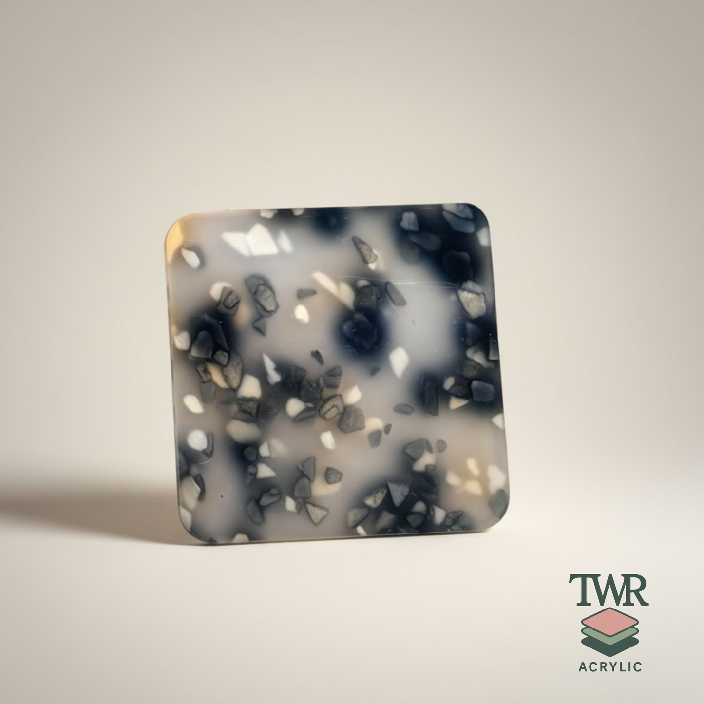 Onyx Terrazzo Cast Acrylic Sheet (3mm)