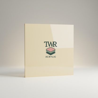 Wheat Dual-Sided Gloss / Matte Cast Acrylic Sheet (3mm)