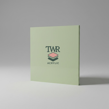 Willow's Green Dual-Sided Gloss / Matte Cast Acrylic Sheet (3mm)