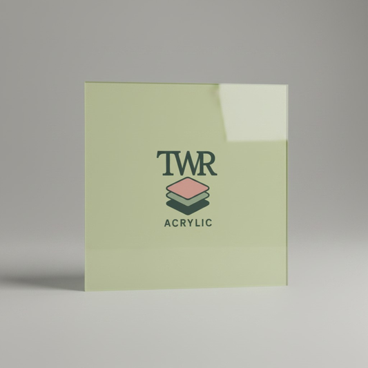 Willow's Green Dual-Sided Gloss / Matte Cast Acrylic Sheet (3mm)
