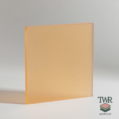 Seville Translucent Cast Acrylic Sheets (3mm) Dual Sided Matte/Gloss Frosted Finish