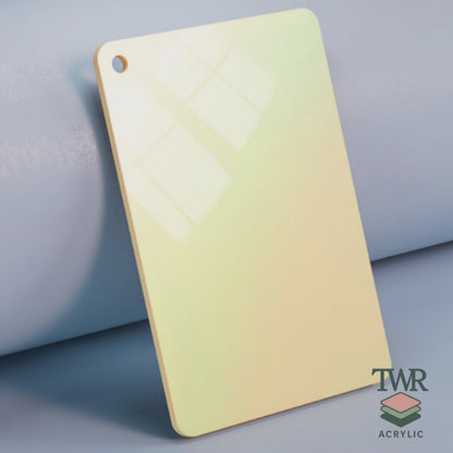 Green Iridescent Acrylic Sheet (3mm)