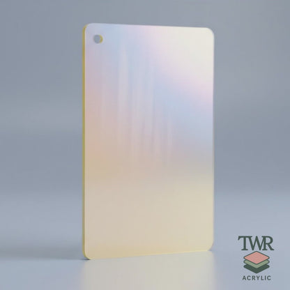 Blue Iridescent Acrylic Sheet (3mm)